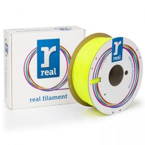 REAL PETG keltainen läpikuultava filamentti 