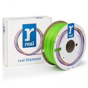 REAL PLA vihreä hohtava filamentti