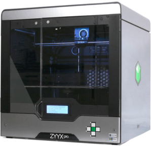 ZYYX Pro Multi-Material kitillä 3D-tulostin