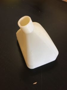 Sadevedenohjain ränniin 3D-tulostamalla