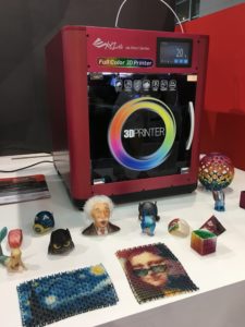 XYZ Printing da Vinci color 3D-tulostin Formnext 2017 messuilla