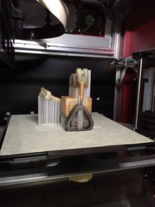Wall-e 3D-tulostiettuna da Vinci color 3D-tulostimella