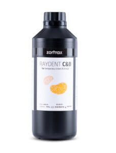Zortrax Raydent Crown Bridge-hartsi 1000ml Zortrax Raydent Crown Bridge-hartsi 1000ml