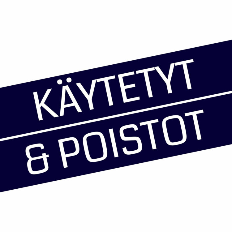 Käytetyt ja poistot