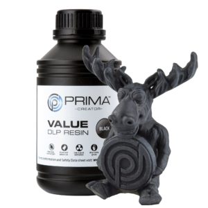 PrimaCreator Value UV/DLP-hartsi 500ml musta