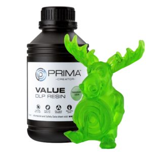 PrimaCreator Value UV/DLP-hartsi 500ml läpikuultava vihreä