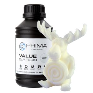 PrimaCreator Value UV/DLP-hartsi 500ml valkoinen