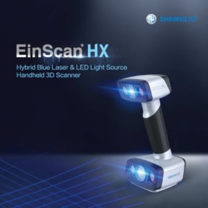 Shining3D EinScan HX RED paketti 3D-skanneri