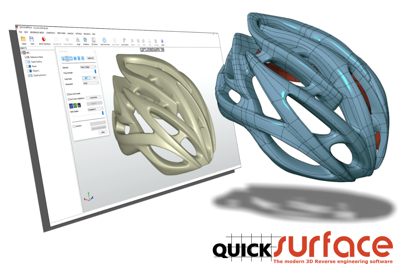 QuickSurface Scan to CAD Freeform versio