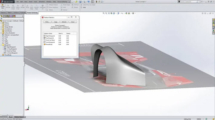 Power Surfacing SolidWorksille