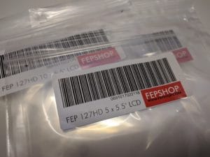 FEP 150 premium kalvo - 3kpl 8.9" LCD