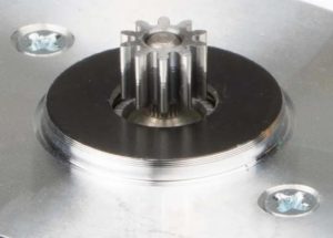 36 mm:n pyöreän askelmoottori