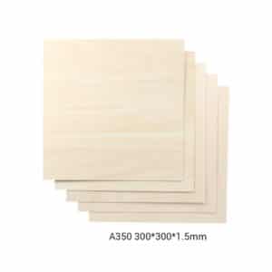 Snapmaker basswood levy a350 300x300x1.5mm 5kpl