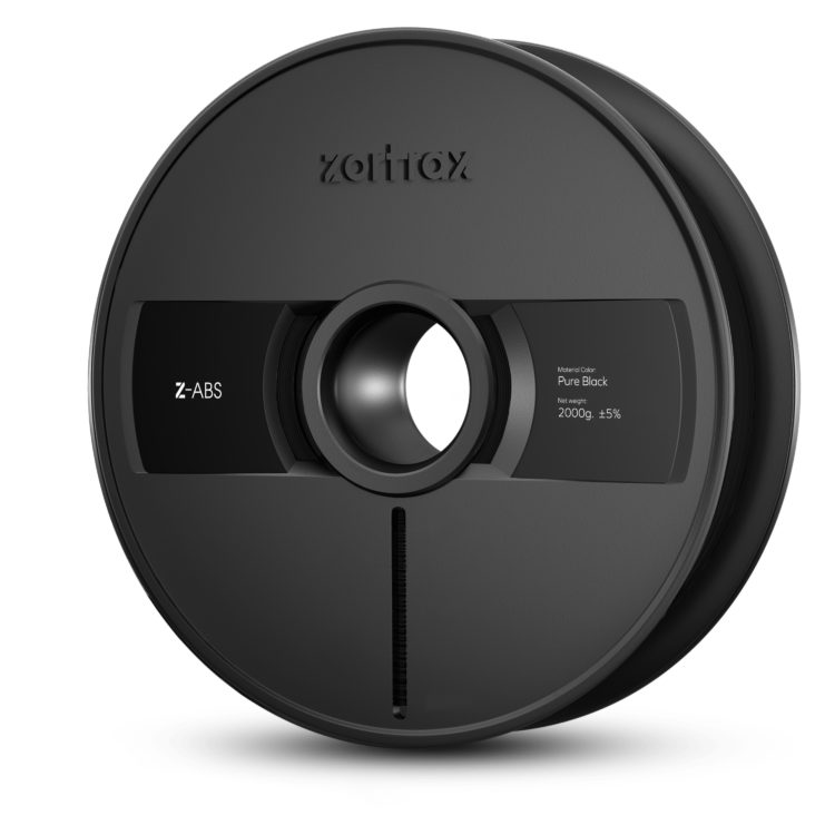 Zortrax Z-ABS 1.75mm 2kg puhdas musta