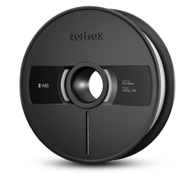 Zortrax Z-ABS 1.75mm 2kg puhdas valkoinen