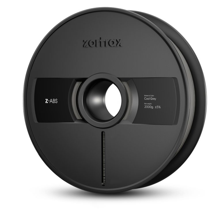 Zortrax Z-ABS 1.75mm 2kg viileä harmaa