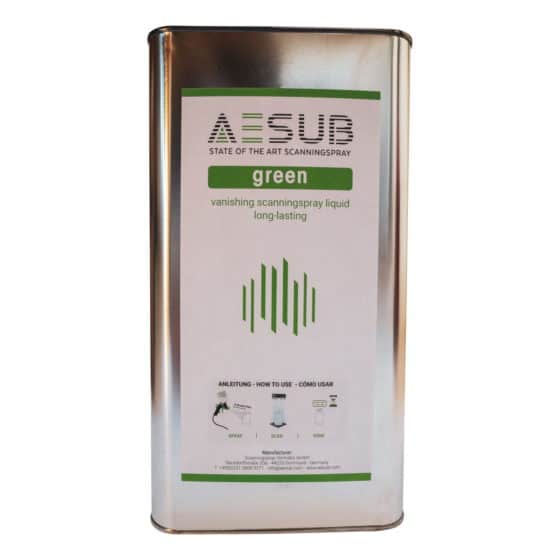 AESUB green pinnoite 3D-skannaukseen - Image 2