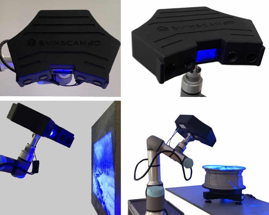 eviXscan 3D Quadro+ 3D-skanneri