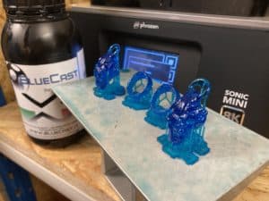 Sormuksia 3D-tulostamalla ja valamalla