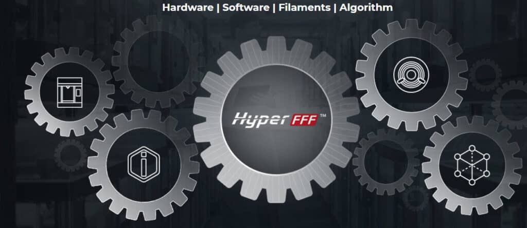Raise3D Hyper FFF nopeutta tulostukseen