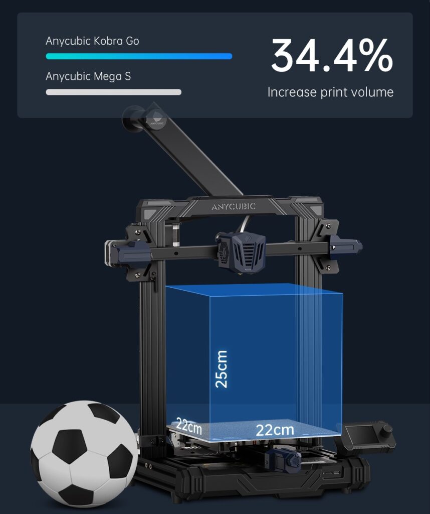 Anycubic Kobra Go 3D-tulostin