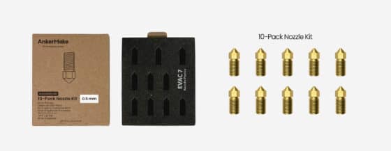 AnkerMake M5 0.6mm messinkisuutinkärki-10kpl - Image 2