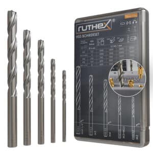 Ruthex teräsarja inserteille M2/M2.5/M3/M4/M5/M6 & 1/4