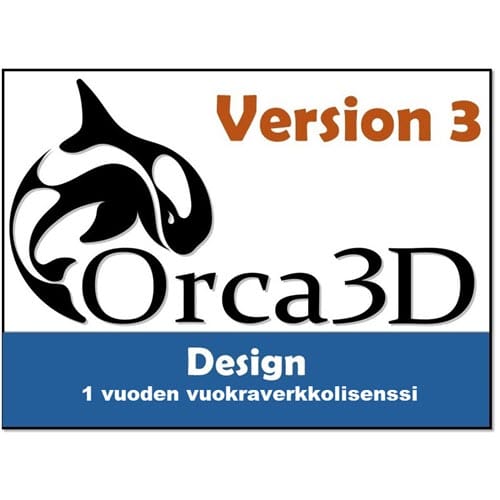 Orca3D Design 1 vuoden yritysverkkolisenssi