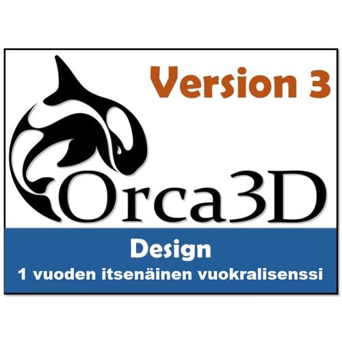 Orca3D Design itsenäinen 1 vuoden yrityslisenssi