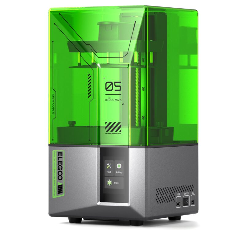 Elegoo Mars 5 hartsi 3D-tulostin