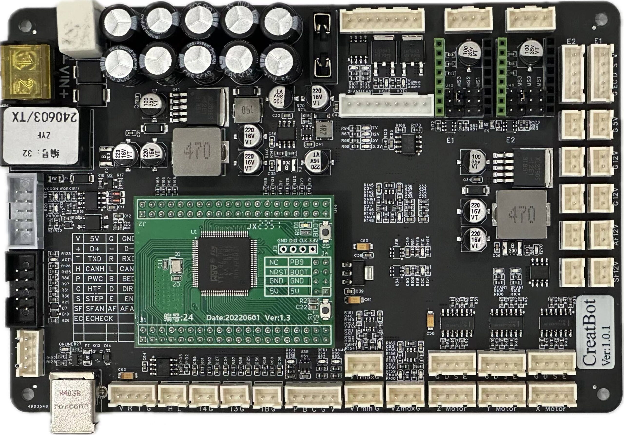 CreatBot D600 Pro 2 HS emolevy