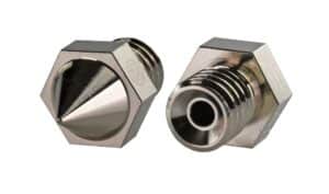 Raise3D Pro2 nikkelipinnoitettu kupari suuttimenkärki 0.2mm