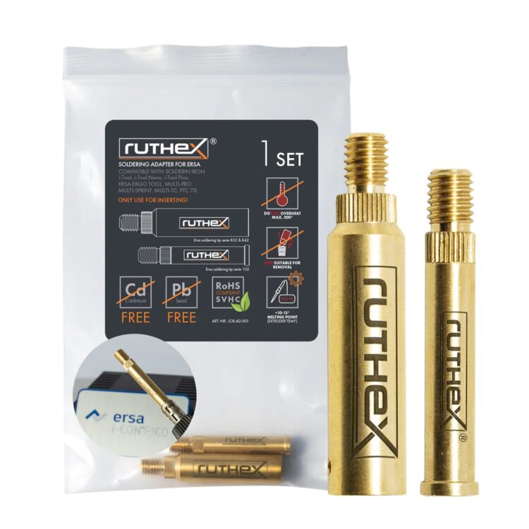 Ruthex ERSA sarjan 832/842/102 juotoskärkien sovitin