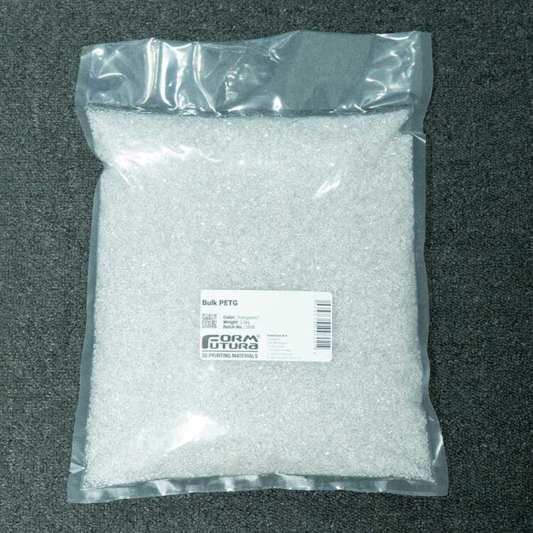 Formfutura Bulk PETG granulaatti