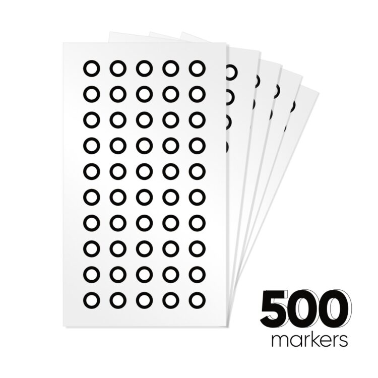 3DMakerpro heijastusmerkit 3D-skannaukseen 6mm