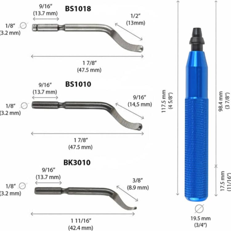 Jäysteenpoistotyökalusarja
