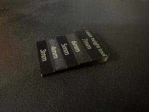 Creality Falcon laser korkeussäätö pala