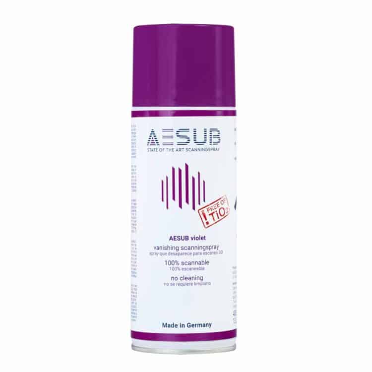 AESUB violet pinnoite 3D-skannaukseen