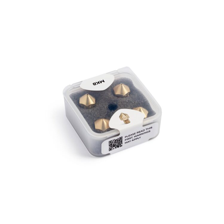 Bondtech messinkiset suuttimenkärjet MK8 4kpl