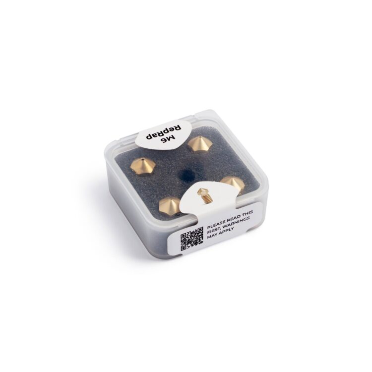 Bondtech messinkiset suuttimenkärjet M6 4kpl