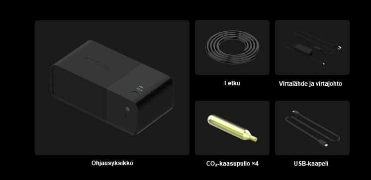xTool paloturvallisuussetti S1/F1 Ultra/M1 Ultra/F2 Ultra xTool paloturvallisuussetti S1/F1 Ultra/M1 Ultra/F2 Ultra